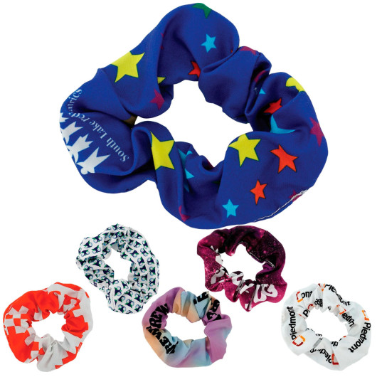 Sublimated Hair Scrunchies